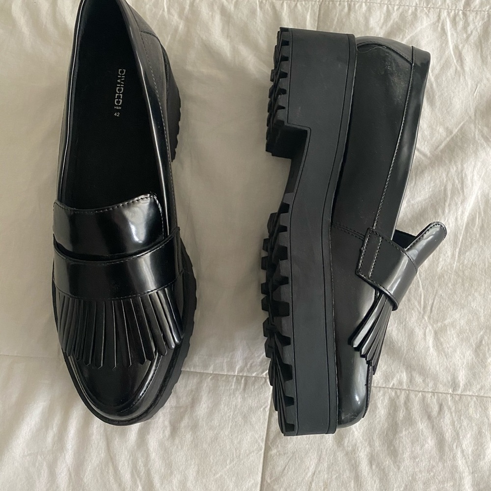 Platform loafers